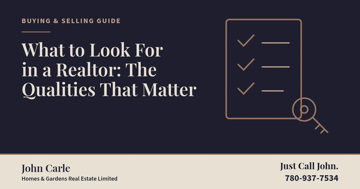 What to Look For in a Realtor: The Qualities That Matter on a branded card
