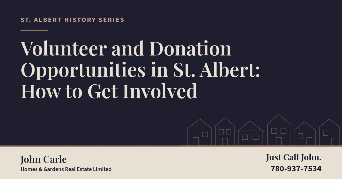 Volunteers sorting food donations in St. Albert